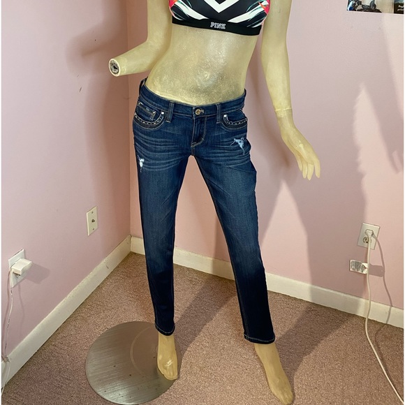 White House Black Market Saint Honore Distressed Girlfriend Jean - Picture 3 of 13